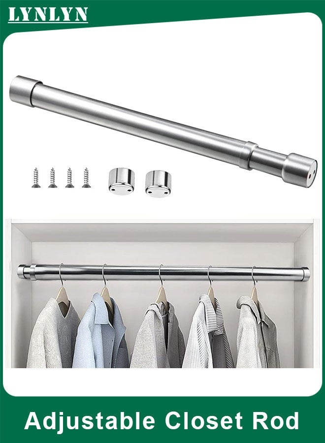 لينلي قضيب خزانة ملابس قابل للتمديد مصنوع من الفولاذ المقاوم للصدأ - Image 1